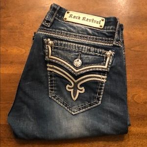Size 30 Rock Revival Bootcut Jeans